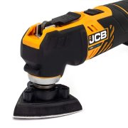 JCB 18V Cordless Multi Tool - 2 x 2Ah Batteries in W-Boxx 136 - 21-18MT-2-WB